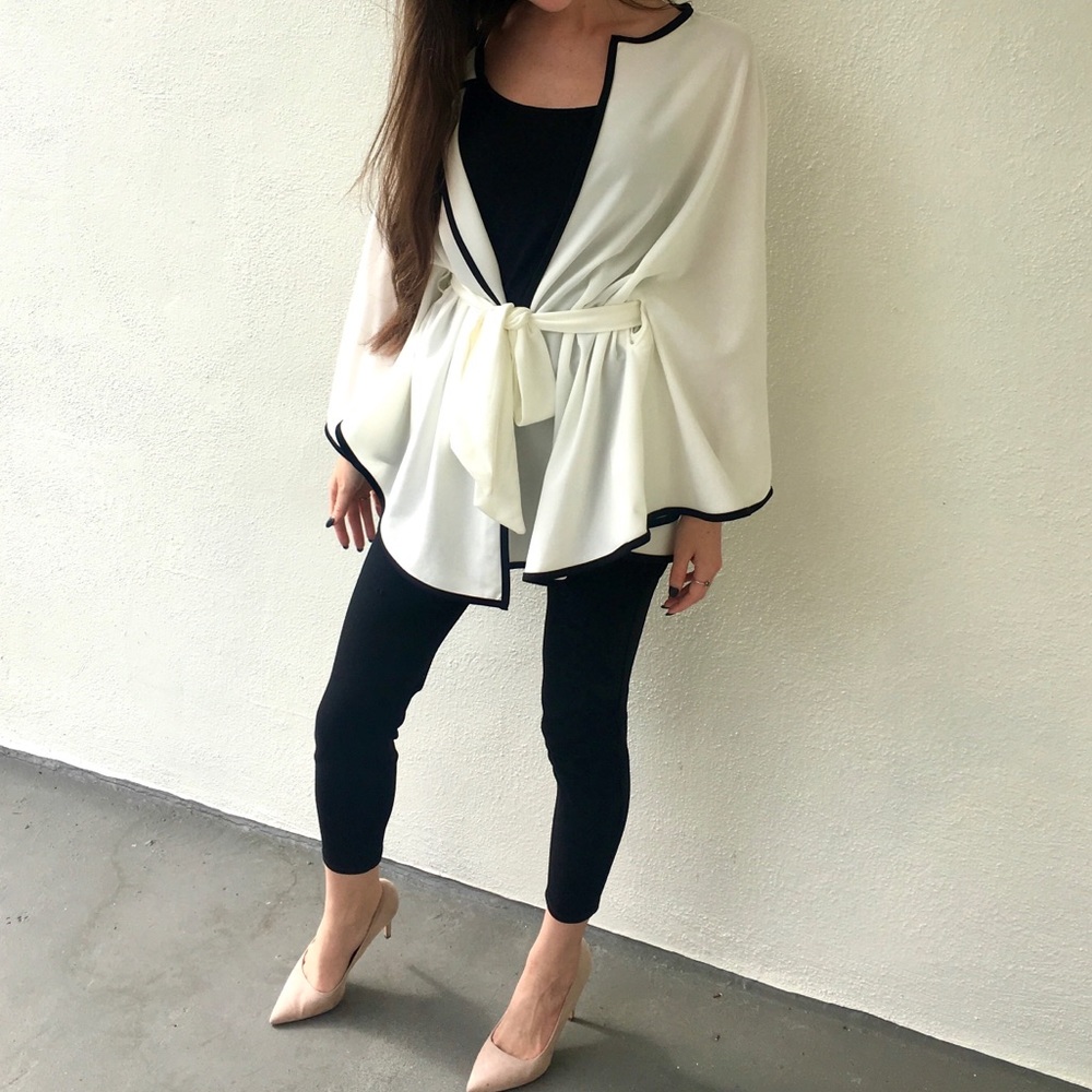 SHEIN Bound Sleeve Belted Robe/Coat/Kimono